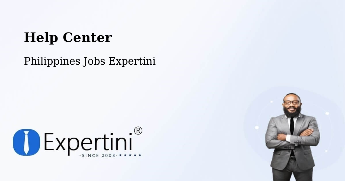 Help Center – Apalit - Philippines Jobs Expertini