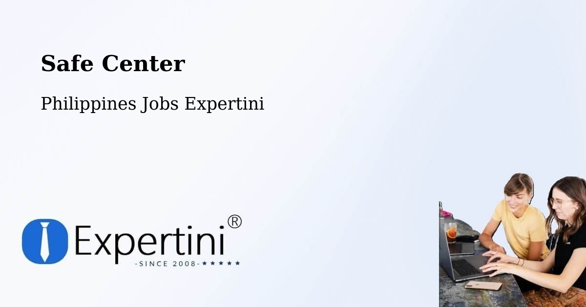 Safety Center – Apalit - Philippines Jobs Expertini